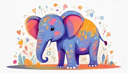 ゾウのイラスト