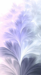 Abstract Background Illustration - Soft Lavender Petals