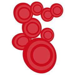 Red Blood Cells colored icon