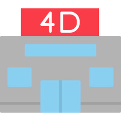 Obraz premium 4d Cinema Icon