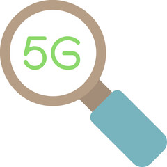 Search 5G Network Icon
