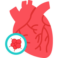 Heart Cancer Icon