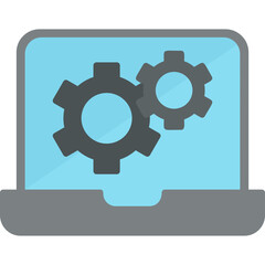 Laptop Setting Icon