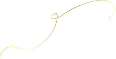 Obraz premium Elegant Golden Thread Decoration Ornament