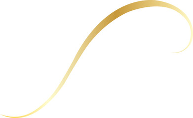 Elegant Golden Thread Decoration Ornament