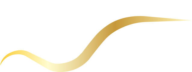 Elegant Golden Thread Decoration Ornament