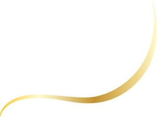 Elegant Golden Thread Decoration Ornament