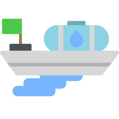 Water Pollution Icon