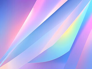 Pastel Rainbow Abstract Background Design