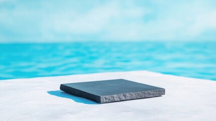 Blank slate by the ocean