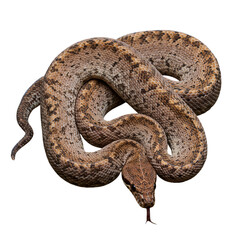 Obraz premium Boa karłowaty na wysokiej jakości przezroczystym tle png