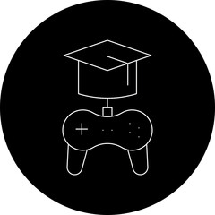 Games Based Learning icon single vector illustration