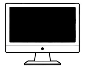 Modern Computer Screen