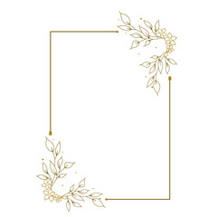 Floral Border frame 