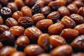 Close-up of a fruit date texture