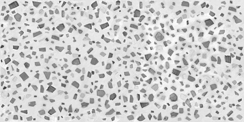 Dark Grey Terrazzo Ceramic Tile Design
