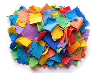 20 Isolated Paper Rips: Torn & Ripped Paper Pieces for Design Projects
