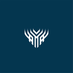 AMA monogram logo design