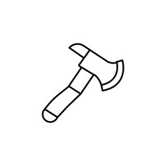 Axe line icon
