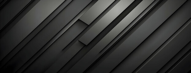 Obraz premium Dark gray diagonal stripes, abstract background