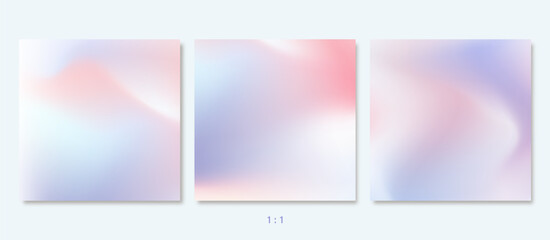 Obraz premium Abstract gradient background with soft blur effect in purple, pink, and blue tones. dreamy soft tone. Perfect for website backgrounds, digital marketing, social media templates, presentation, poster.