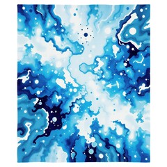 Fototapeta premium Glacial Art: Abstract Rugs Capturing the Essence of Frozen Landscapes