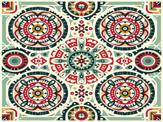 abstract seamless pattern with circles