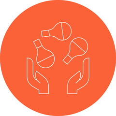 Juggling Balls icon single vector illustration