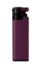 purple lighter isolated