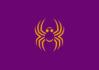 Spider Logo – A clean spider design, symbolizing patience, creativity, and precision.