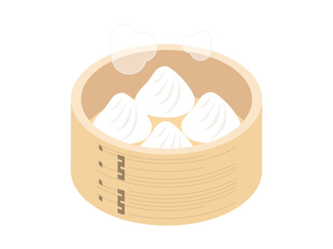 蒸籠の中の小籠包