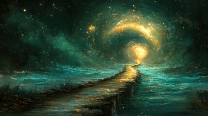 Starry Pathway to another world