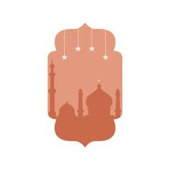 Islamic Ramadan Mosque Illustration
