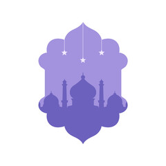 Islamic Ramadan Mosque Illustration