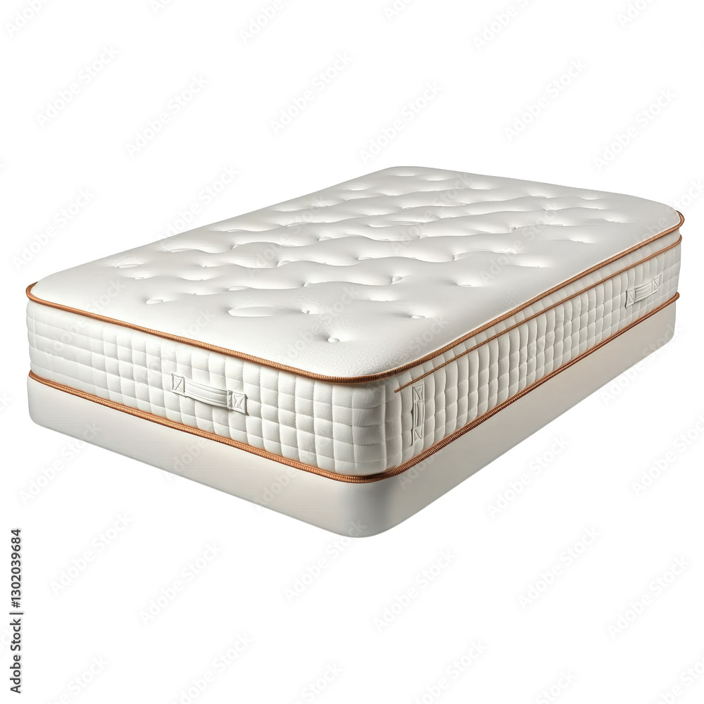 Poster comfortable mattress displayed against a neutral background highlighting its plush surface ideal for
