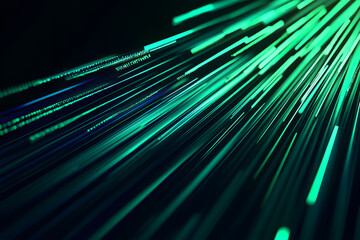 Green information circuit future technology concept background, abstract technology big data digital background