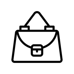 handbag line icon