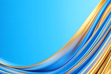 Abstract Tech-Inspired Background with Flowing Lights and Curves