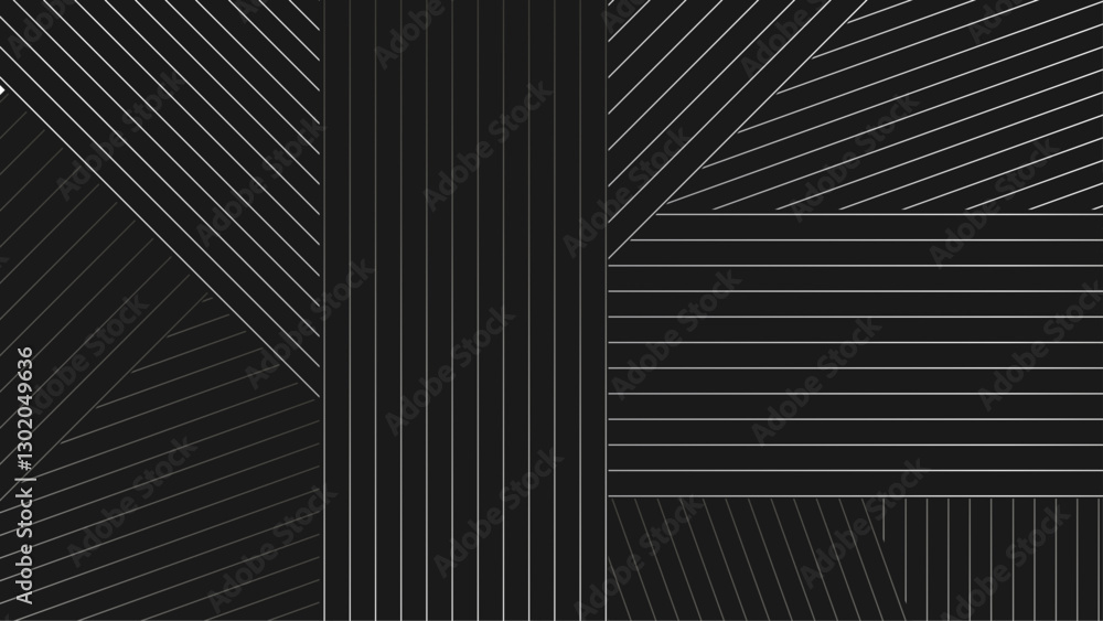 Poster abstract black and grey background. subtle abstract background, gradient gray line abstract pattern 