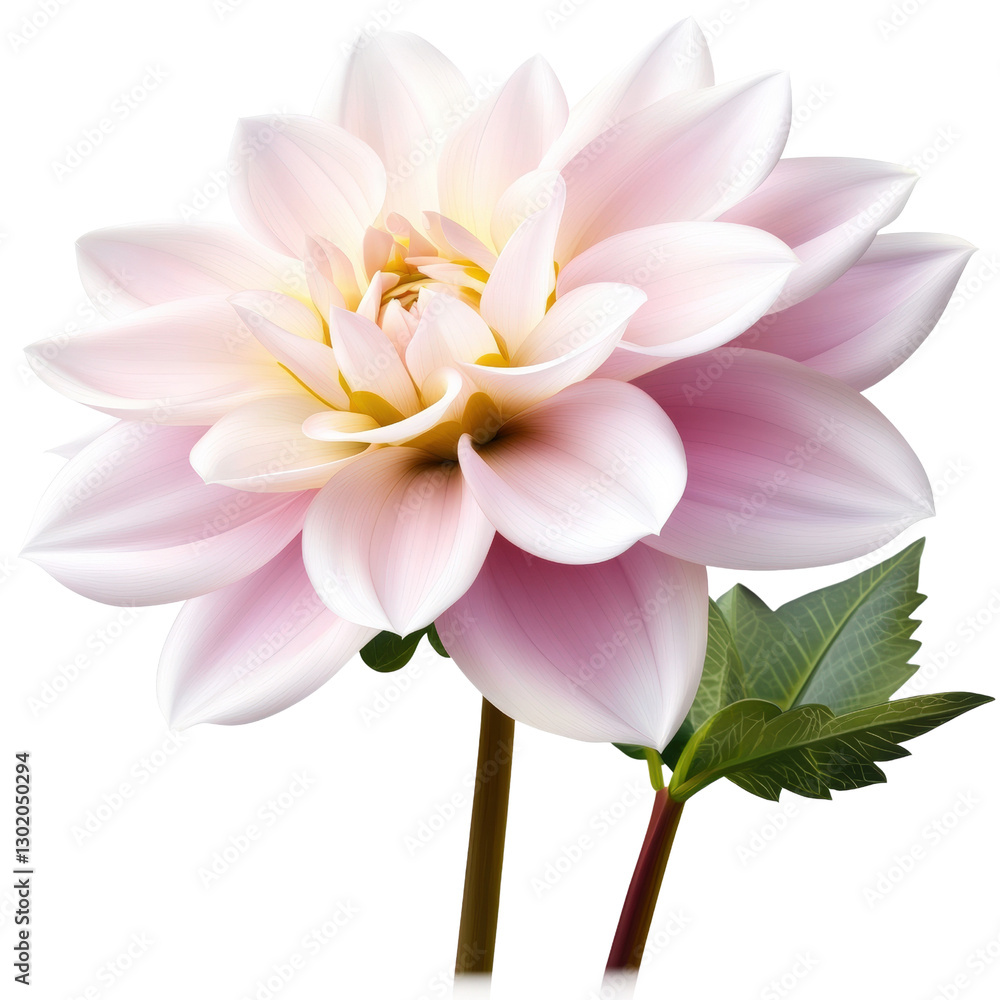 Poster a beautiful pink flower displaying delicate petals against a striking black background creating a st