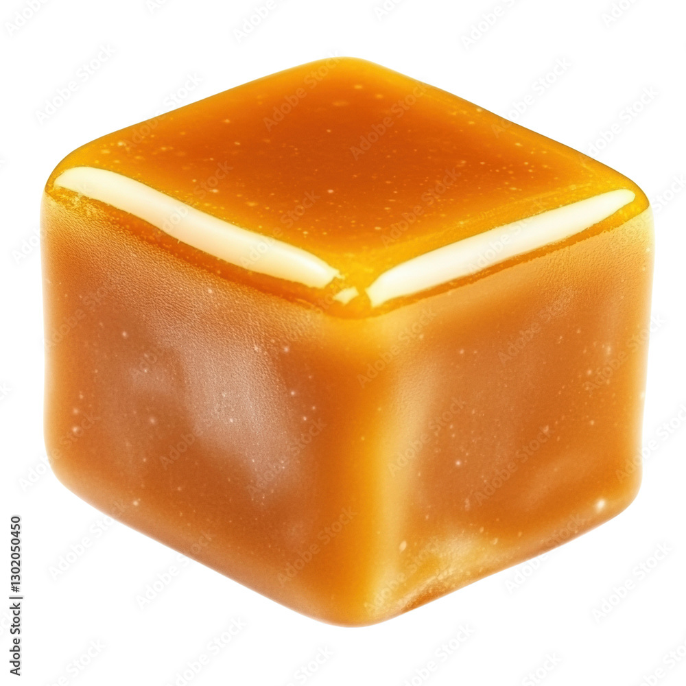 Poster a simple cube of golden honey glimmering under soft light creating a tempting and natural sweetness 