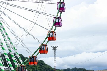 Ferris Wheel on Summer Day