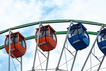 Ferris Wheel on Summer Day