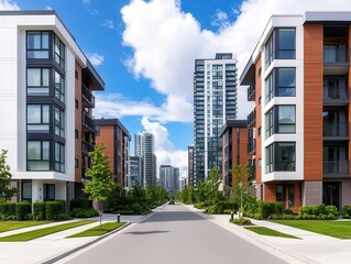 Highrise luxury townhomes in a mixeduse development, Real Estate  TownhouseTownhome, urban integrated living