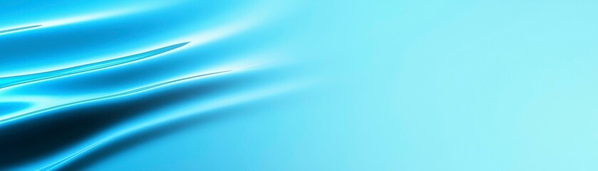 Abstract Blue Wave Gradient Background Design