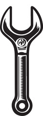 wrench on a white background