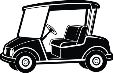 golf cart vector