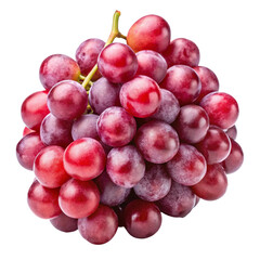 Fototapeta premium red grapes isolated on white