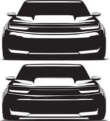 vector illustration of a cars