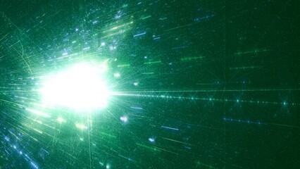 Digitaler Datenstrom - schnelles Internet, Energie, Forschung, Wissenschaft, Industrie, Innovation, Technologie, Computer, Netzwerk, Kommunikation, künstliche Intelligenz, Digitalisierung, grün